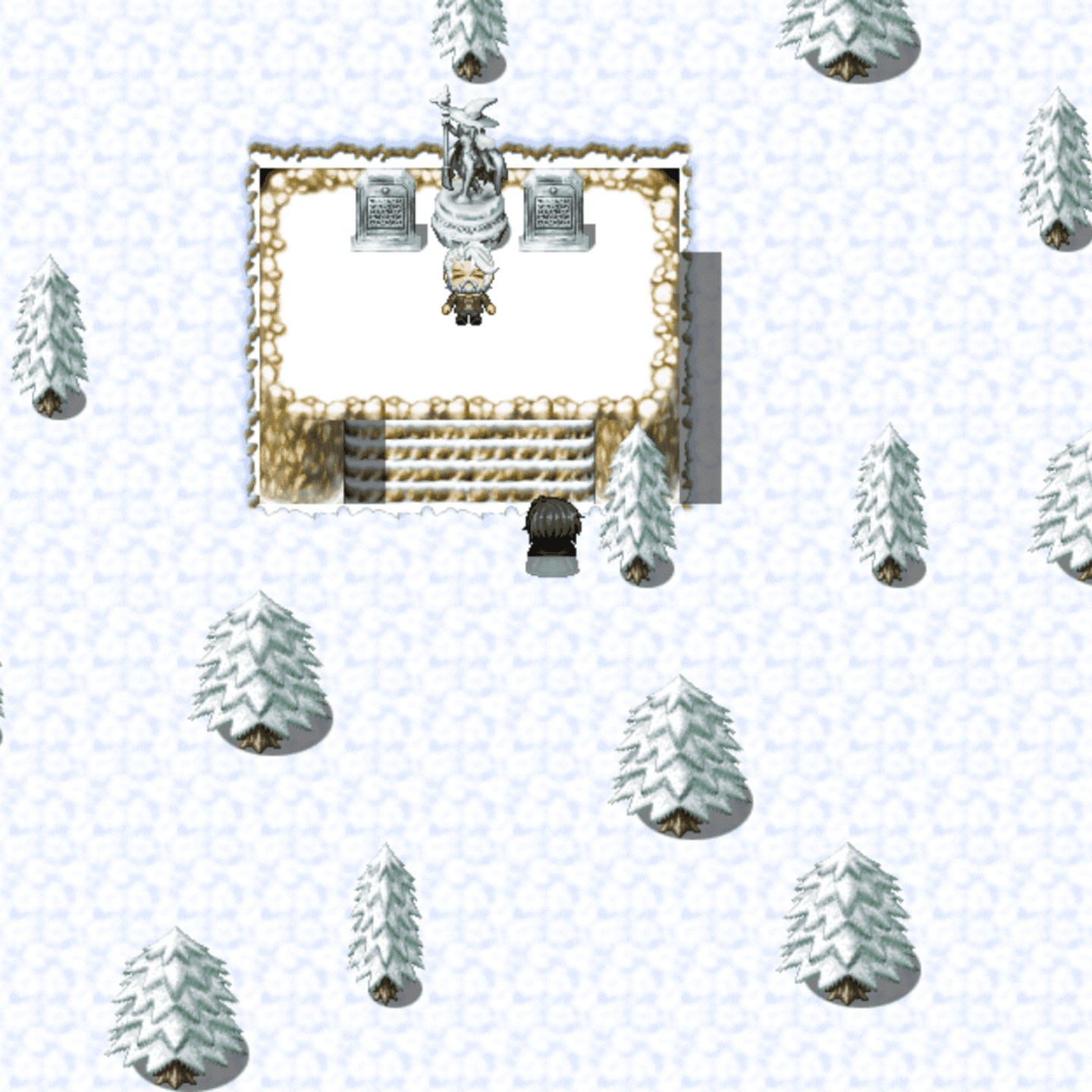 Snowy section of Gravenfall: Veil of Darkness